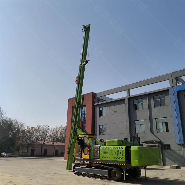 履帶式長螺旋打樁機如何施工保養(yǎng)