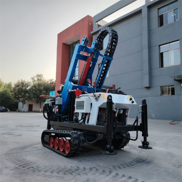 小型履帶潛孔鉆機有什么作用